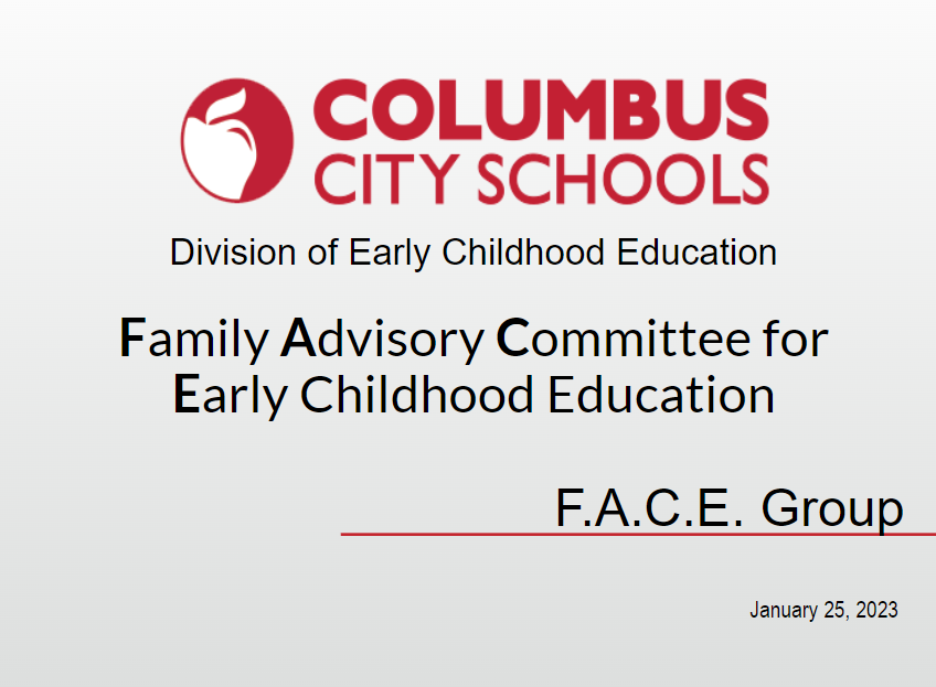 January F.A.C.E. Meeting